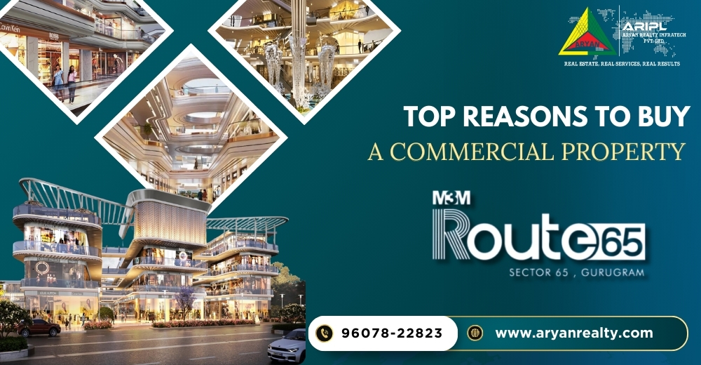 Top Reasons to Buy a Commercial Property in M3M Route 65.